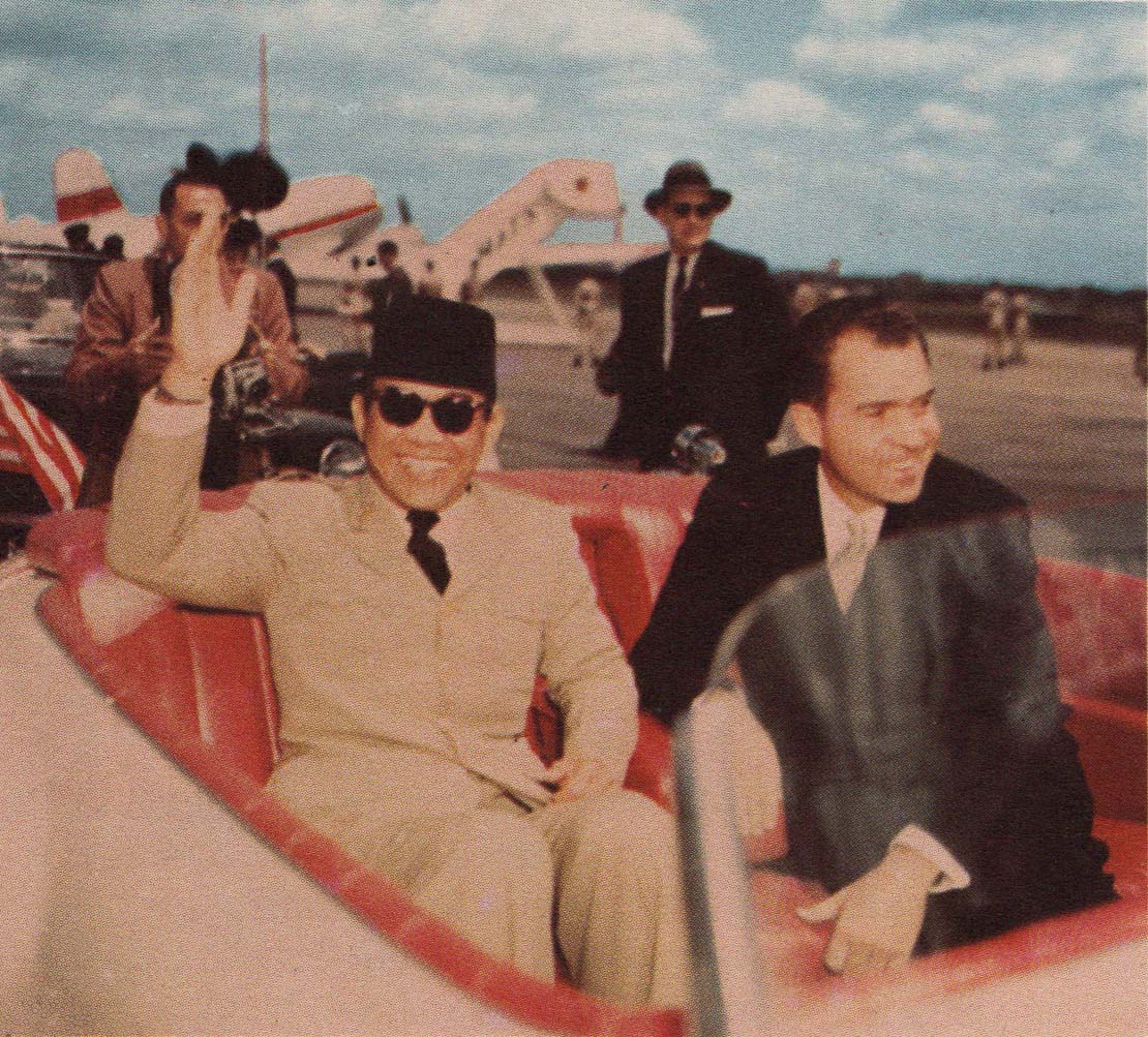 Sukarno and Nixon